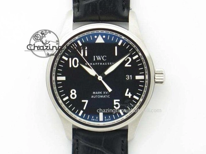 MIROTIME 1221 Neat Da Vinci IW356601 RG MKF 1:1 Best Edition White Dial On Brown Leather Strap A 7230